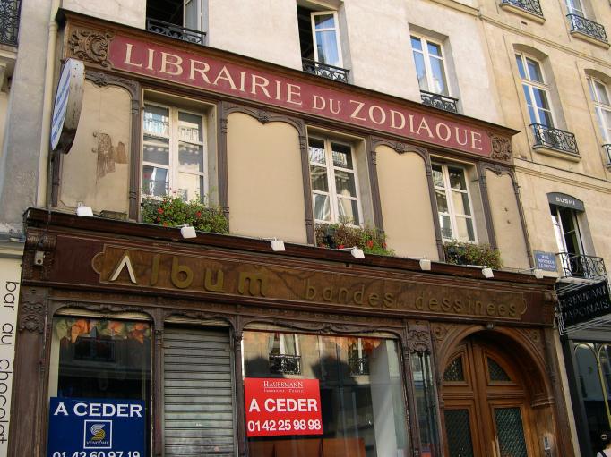  librairie du Zodiaque. rue Monsieur le Prince (6e)